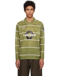 Pop Trading Co. - Polo 'sportif' vert - Lyst