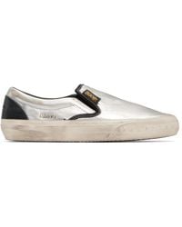 Golden Goose - シルバー＆ブラック Vce Penstar スニーカー - Lyst