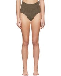LeKasha - Brown Organic Cashmere Ajaccio Briefs - Lyst