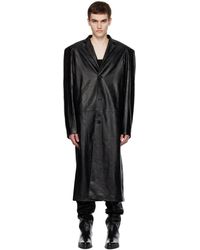 Situationist - Yaspis Edition Faux-leather Coat - Lyst