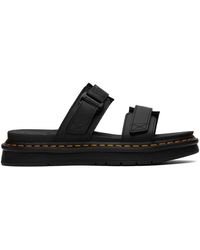 Homme Chaussures Sandales Martens pour homme en coloris Noir claquettes et tongs Sandales et claquettes Daxton sandals Dr 