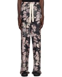 Dries Van Noten - Silk Drawstring Cargo Pants - Lyst