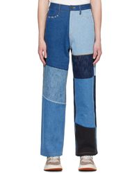Adererror - Paneled Jeans - Lyst