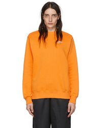 Orange Nike Sweatshirts for Women | Lyst