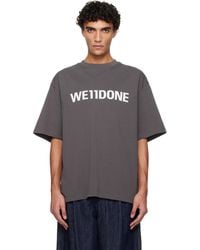 we11done - Large Basic Logo T-Shirt - Lyst