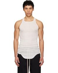 Rick Owens - Temple Basic Rib Tank Top - Lyst