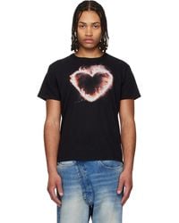 R13 - 'Flaming Heart' Boy T-Shirt - Lyst