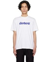 Carhartt - ホワイト Liquid Script Tシャツ - Lyst