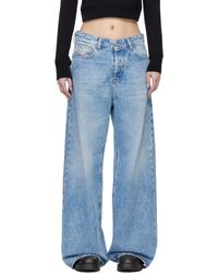 DIESEL - Jean Décontracté 1996 Sire 09I29 Bleu - Lyst