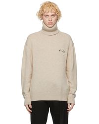 off white turtleneck mens