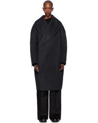 Helmut Lang - Double-Faced Apex Cocoon Coat - Lyst