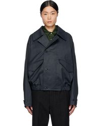 Lemaire - Green Boxy Jacket - Lyst