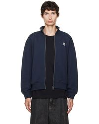 Maison Kitsuné - Fox Head Zipped Comfort Sweatshirt - Lyst