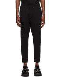 DSquared² - Black 'icon' Lounge Pants - Lyst