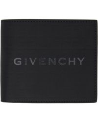 Givenchy - Portefeuille noir à motif à logo 4g - Lyst