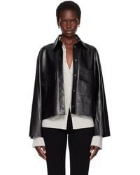 Nour Hammour - Darcy Leather Jacket - Lyst