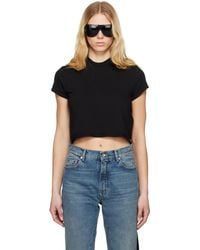 Rick Owens - Hollywood Cropped Small Level T-Shirt - Lyst