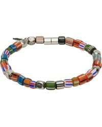 Paul Smith - 'Artist Stripe' Beaded Bracelet - Lyst