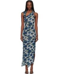 Coperni - Flower Midi Dress - Lyst