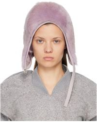 Acne Studios - Shearling Hat - Lyst