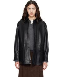 Arma - Maeve Leather Field Jacket - Lyst