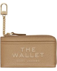Marc Jacobs - 'The Leather Top Zip Multi' Wallet - Lyst