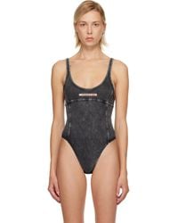 DIESEL - Phoebe-Dnm Bodysuit - Lyst
