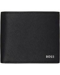 BOSS - Saffiano Leather Wallet - Lyst