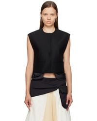 OPEN YY - Exposed Pocket Vest - Lyst