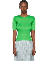 Pleats Please Issey Miyake - Monthly Colors April T-Shirt - Lyst