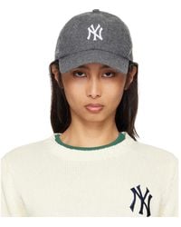 Sporty & Rich - '47 Edition Yankees Serif Wool Cap - Lyst