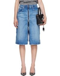 Alexander Wang - Zip Front Midi Skort - Lyst