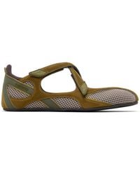The Attico - Khaki Floor 01 Ballerina Flats - Lyst