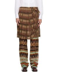 Dries Van Noten - Viscose Skirt Trousers - Lyst