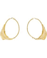 Chloé - 'The Flower Soul' Hoop Earrings - Lyst