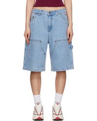 Dime - Carpenter Denim Shorts - Lyst