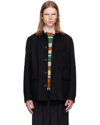 Dries Van Noten - Wool Melton Jacket - Lyst