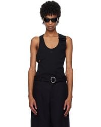 Courreges - 90's Rib Cut Out Tank Top - Lyst