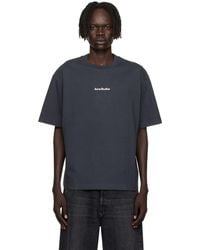 Acne Studios - Stamp Logo Relaxed Fit T-Shirt - Lyst