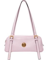 Versace - Emblème Nappa Bowling Bag - Lyst