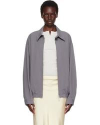 Tonywack - Washed Cotton Lyocell Blouson Jacket - Lyst