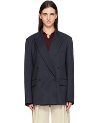 Frankie Shop - Newark Double Breasted Blazer - Lyst