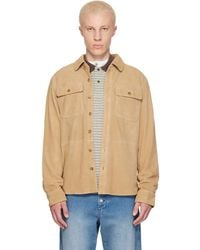 Polo Ralph Lauren - Suede Overshirt - Lyst