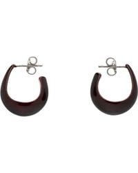 Lemaire - Curved Mini Drop Earrings - Lyst