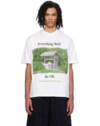 ONLINE CERAMICS - 'everything Well Be Ok' T-shirt - Lyst