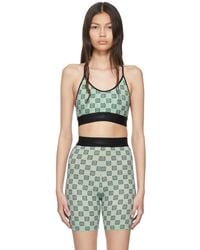 Ambush - Green Nylon Sports Bra - Lyst