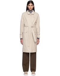 Max Mara - Off-white The Cube Mtrench Coat - Lyst