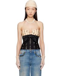 Valentino - Off- Chiffon Plusdepois Print Top - Lyst