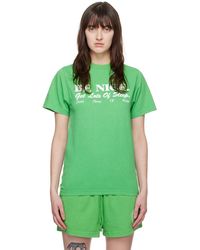 Sporty & Rich - Green 'be Nice' T-shirt - Lyst