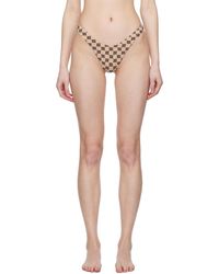 MISBHV - Culotte de bikini à monogrammes - Lyst